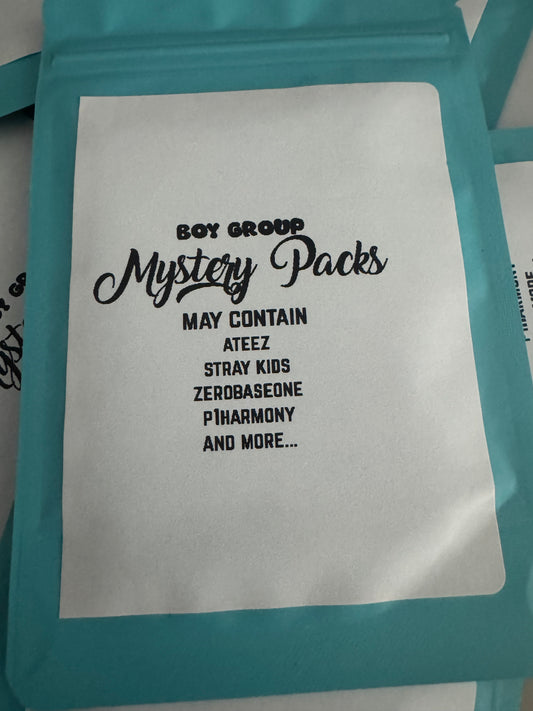 Boy Group Mystery Photocard Packs