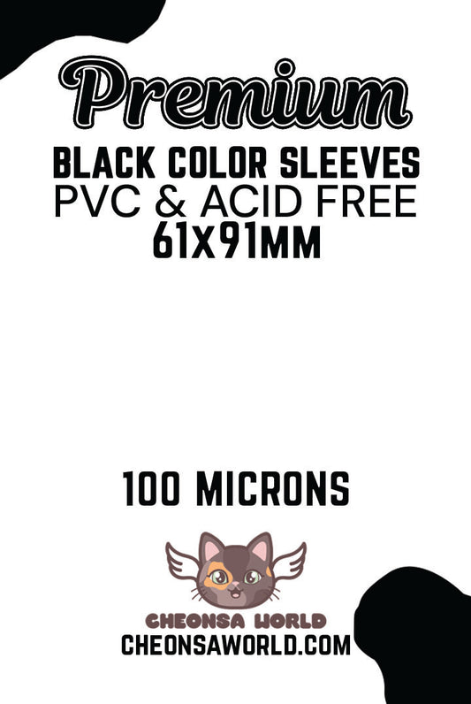 [PRE-ORDER] 61x91MM COLOR SLEEVES