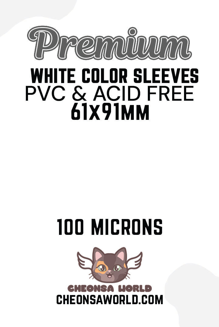 [PRE-ORDER] 61x91MM COLOR SLEEVES